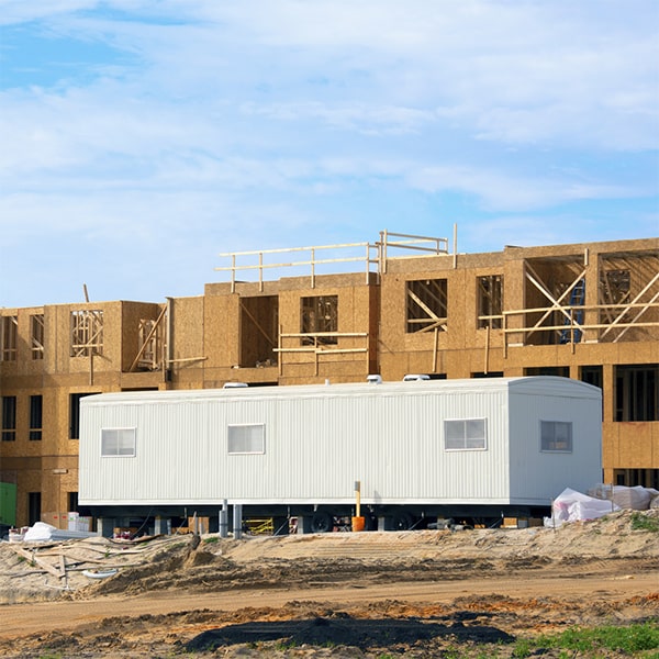 depending on the location and local regulations, permits may be required for the placement of construction site office trailers
